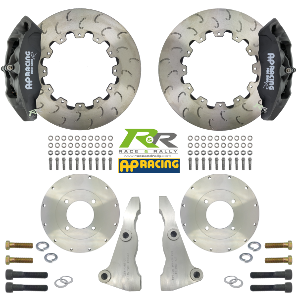 AP 15" Front Brake Kit - CP9440 Caliper - Ø304x28mm Discs - 'J' Hook Face Design - Race and Rally