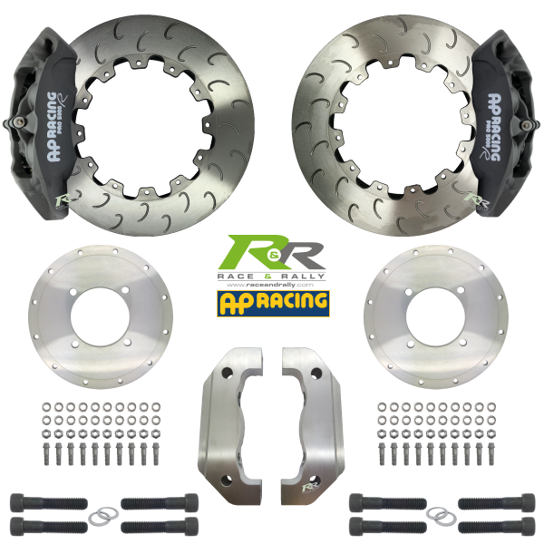AP 15" Front Modular Brake Kit - CP9440 Caliper - Ø304x28mm Discs - 'J' Hook Face Design - Race and Rally