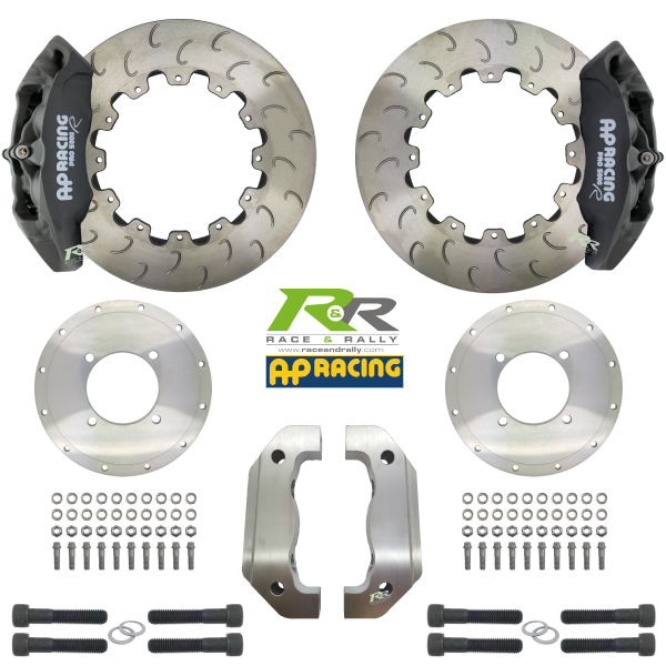 AP 15" Front Modular Brake Kit - CP9440 Caliper - Ø304x28mm Discs - 'J' Hook Face Design - Race and Rally