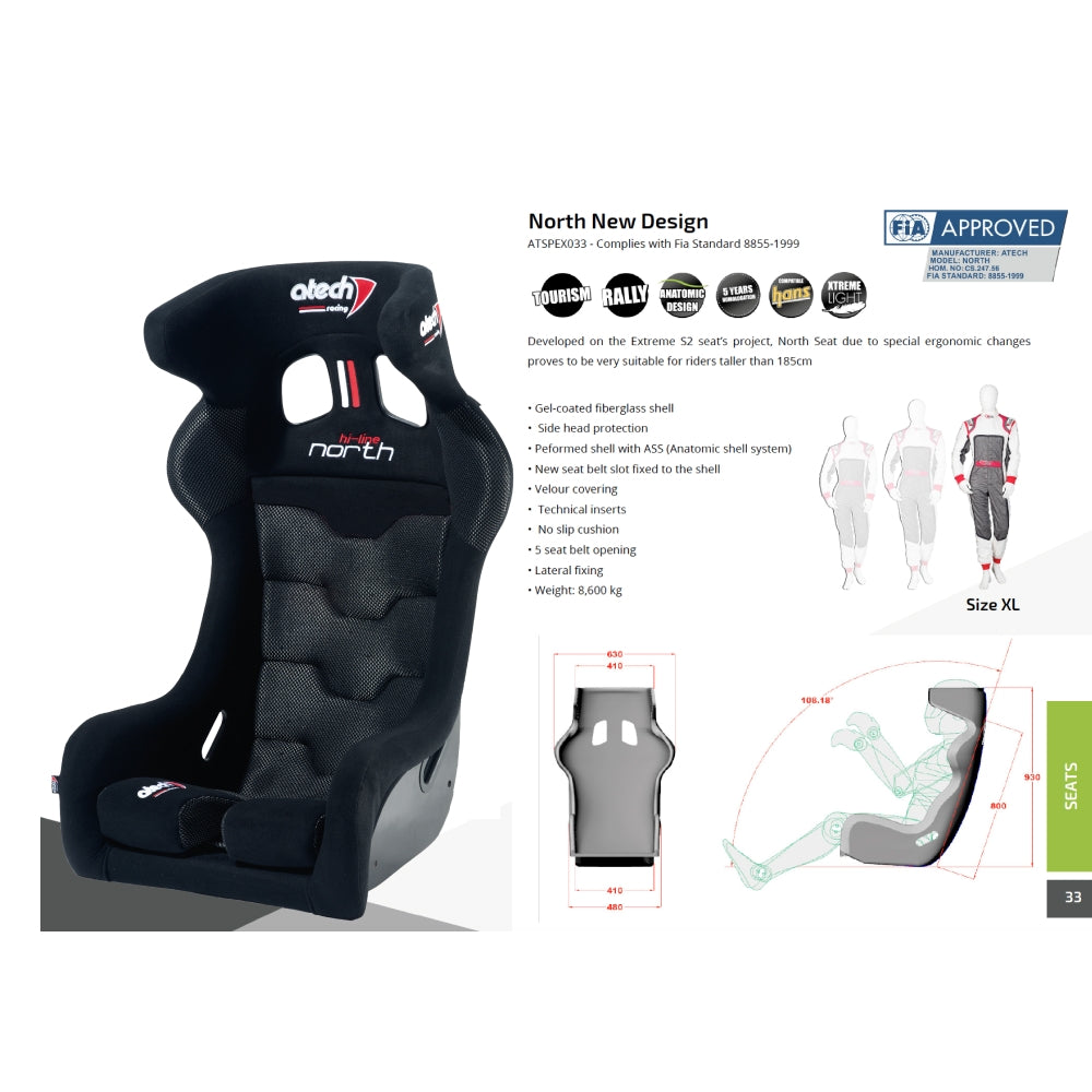 Atech North Seat - Highlights