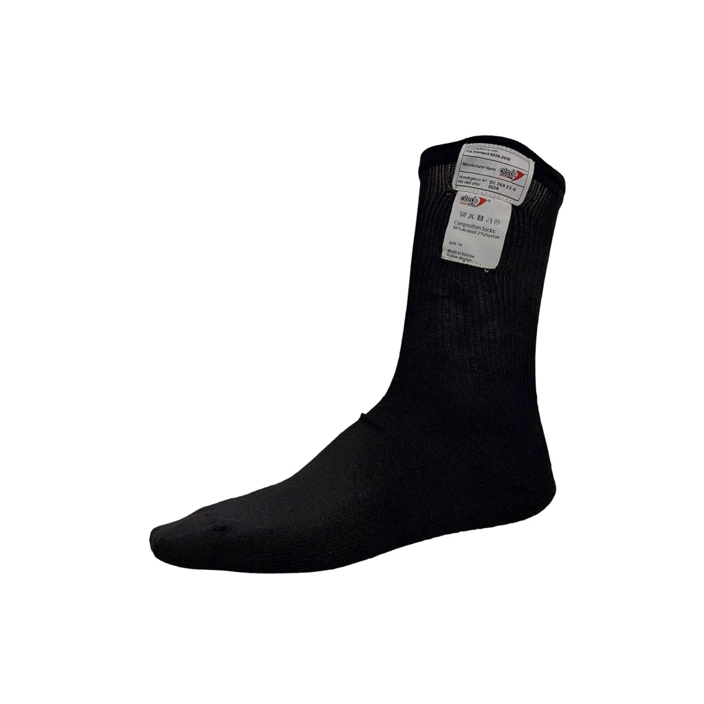 Atech Socks - Black Size: Medium (40/41) - Race and Rally