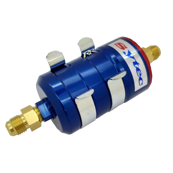 Bullet Motorsport Fuel Filter - with Mounting Clips - Race and Rally