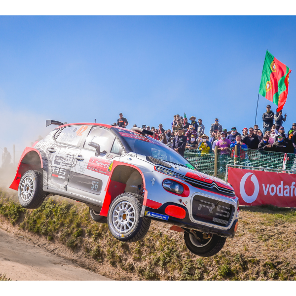 C3 Rally 2 in gravel trim at portugal