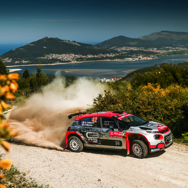 C3 Rally 2 in gravel trim at portugal