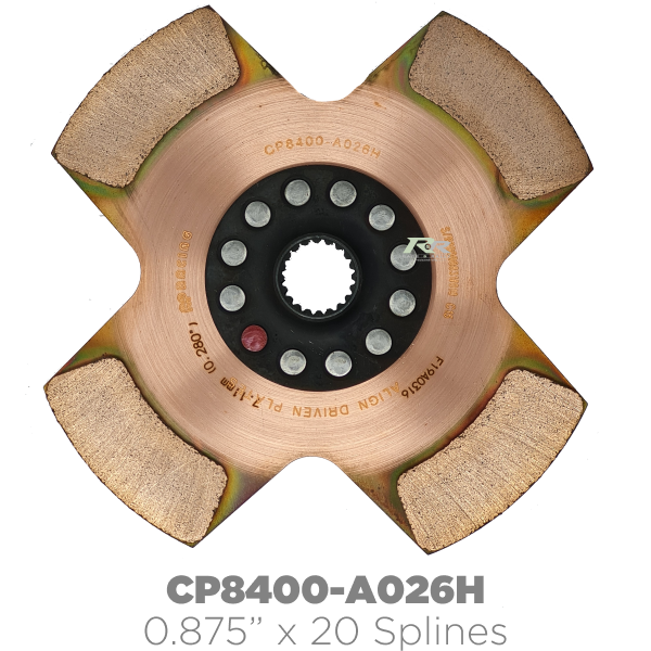 CP8400 - 4 Paddle (Ø184mm x 7.11mm) - Race and Rally