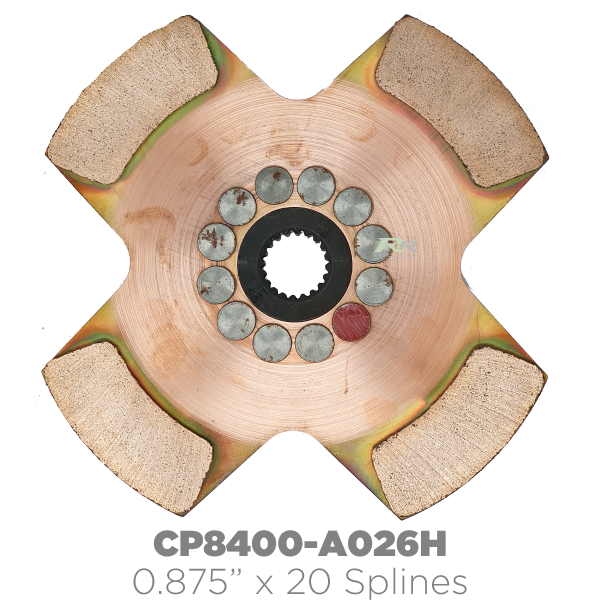 CP8400 - 4 Paddle (Ø184mm x 7.11mm) - Race and Rally