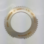 1.70 adjust disc thickness