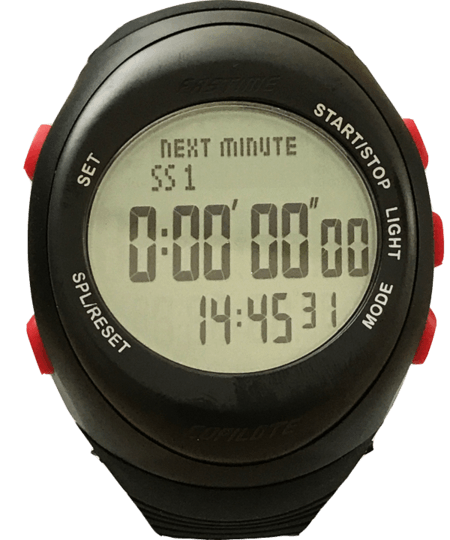 Fastime RW3 Rally Black with Red buttons