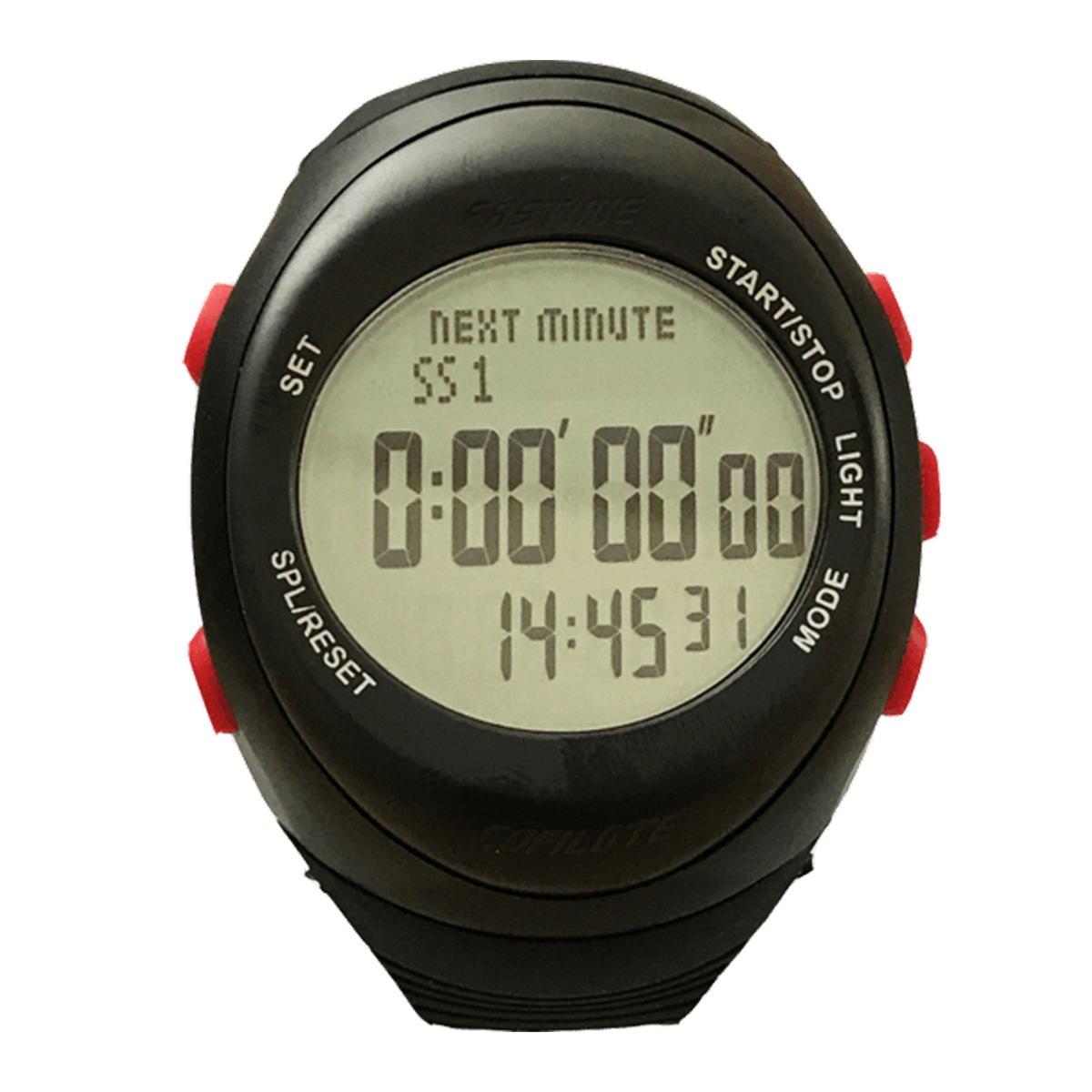 Fastime RW3 Rally Black with Red buttons