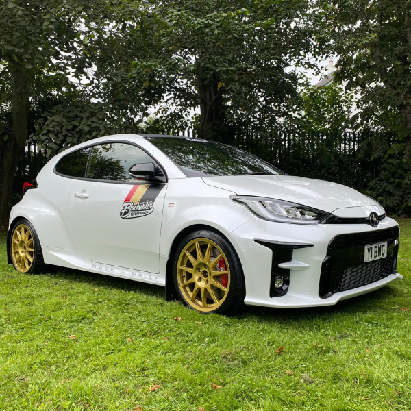 GR Yaris Wheels Fitted