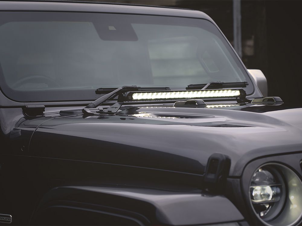 Jeep Wrangler JL (2017+) - Bonnet Mount Kit - Race and Rally