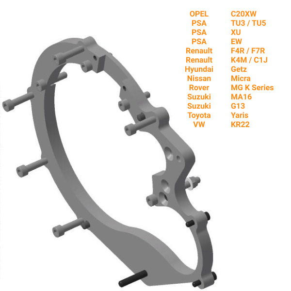 3MO LC776 Adaptor Plates / Bell Housings