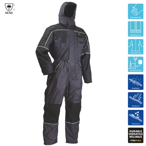 LR7033 Rainwear Coveralls