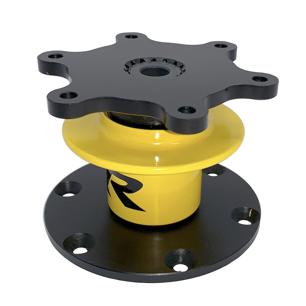 QR3 6 Bolt Quick Release Bolt on Steering wheel boss