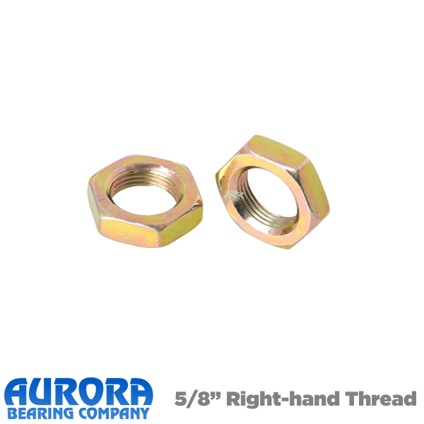 5/8" UNF Carbon Steel Lock Nut - Right-hand