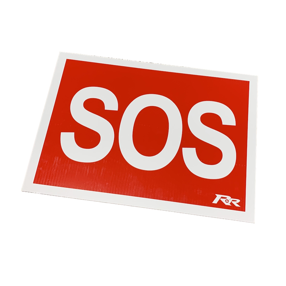 Red SOS Board