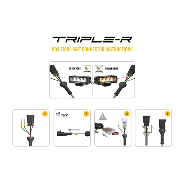 Lazer Lamps Triple-R 750 - With position Light
