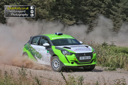 Peugeot 208 Rally4 takes podium on UK debut