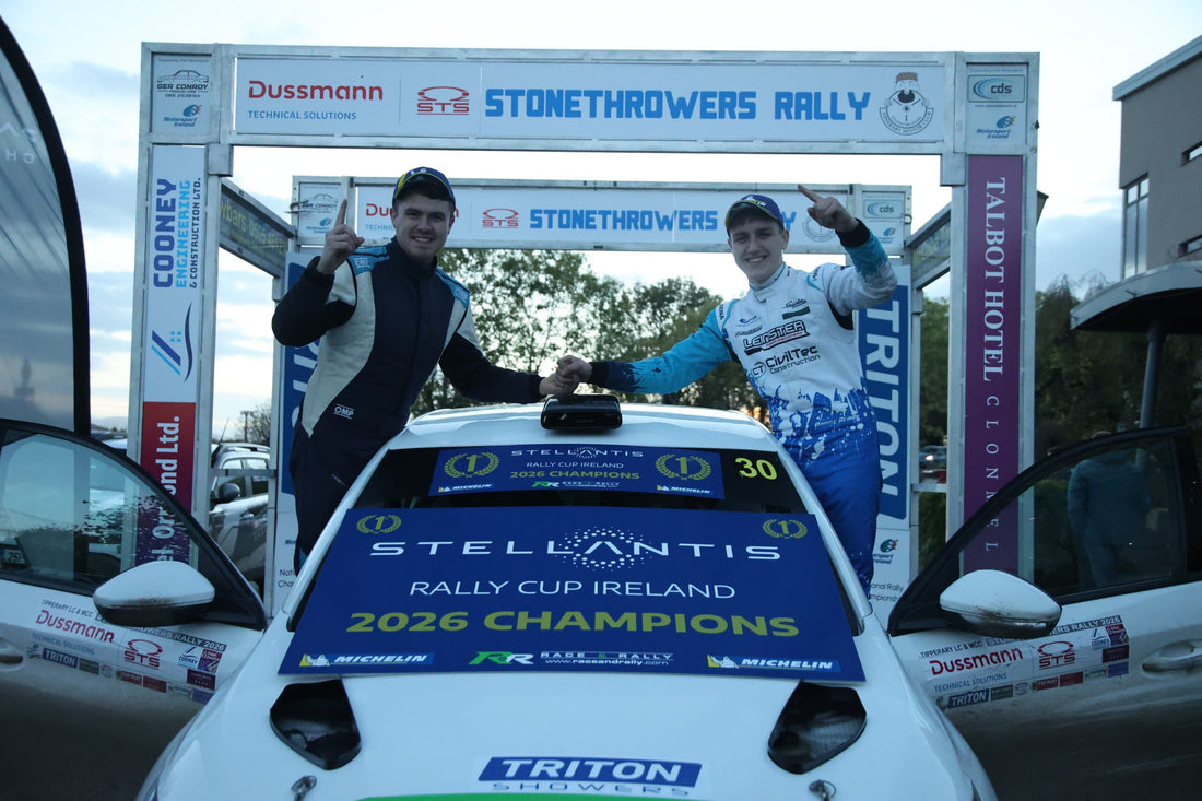 Brady crowned inaugural Stellantis Rally Cup Ireland champion after thrilling finale