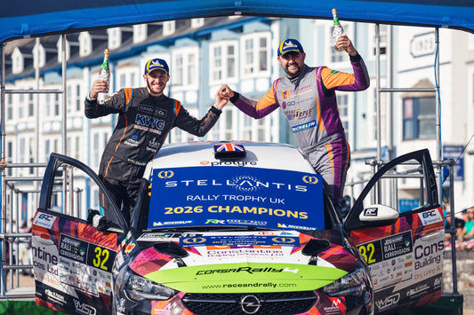 Constantine crowned Stellantis Rally Trophy UK champion in Ceredigion thriller