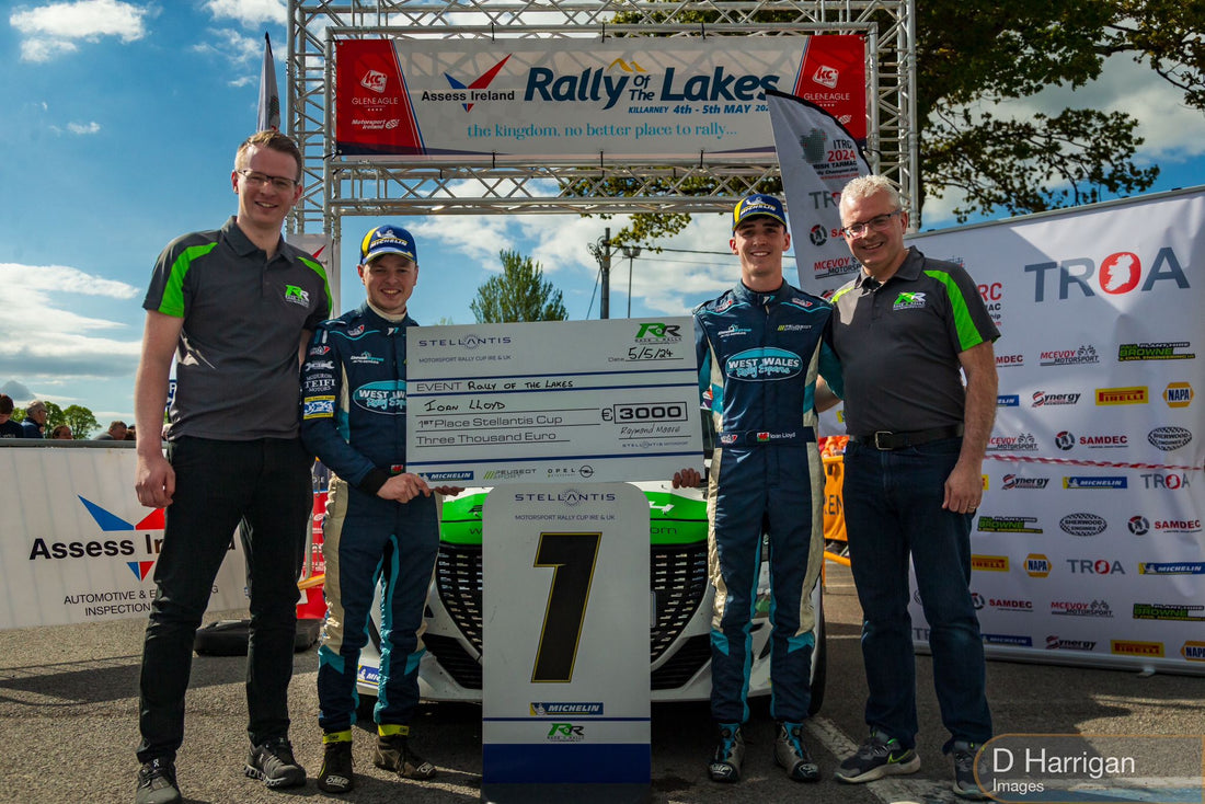 Lloyd revels in the Lakes with second Stellantis Motorsport Rally Cup win
