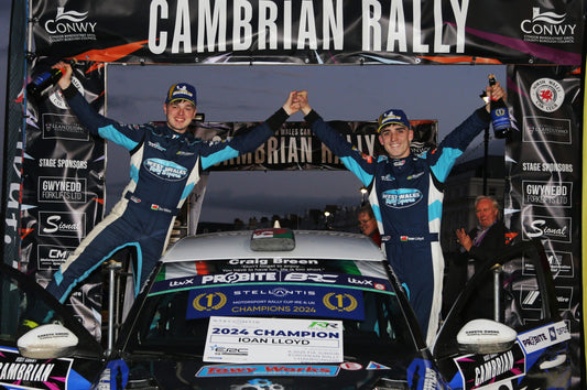 Lloyd lands Junior ERC programme with Stellantis Motorsport Rally Cup title