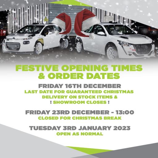 Christmas and New Year Opening times