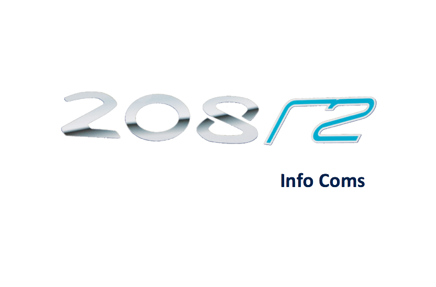 Peugeot 208 R2 Info Coms