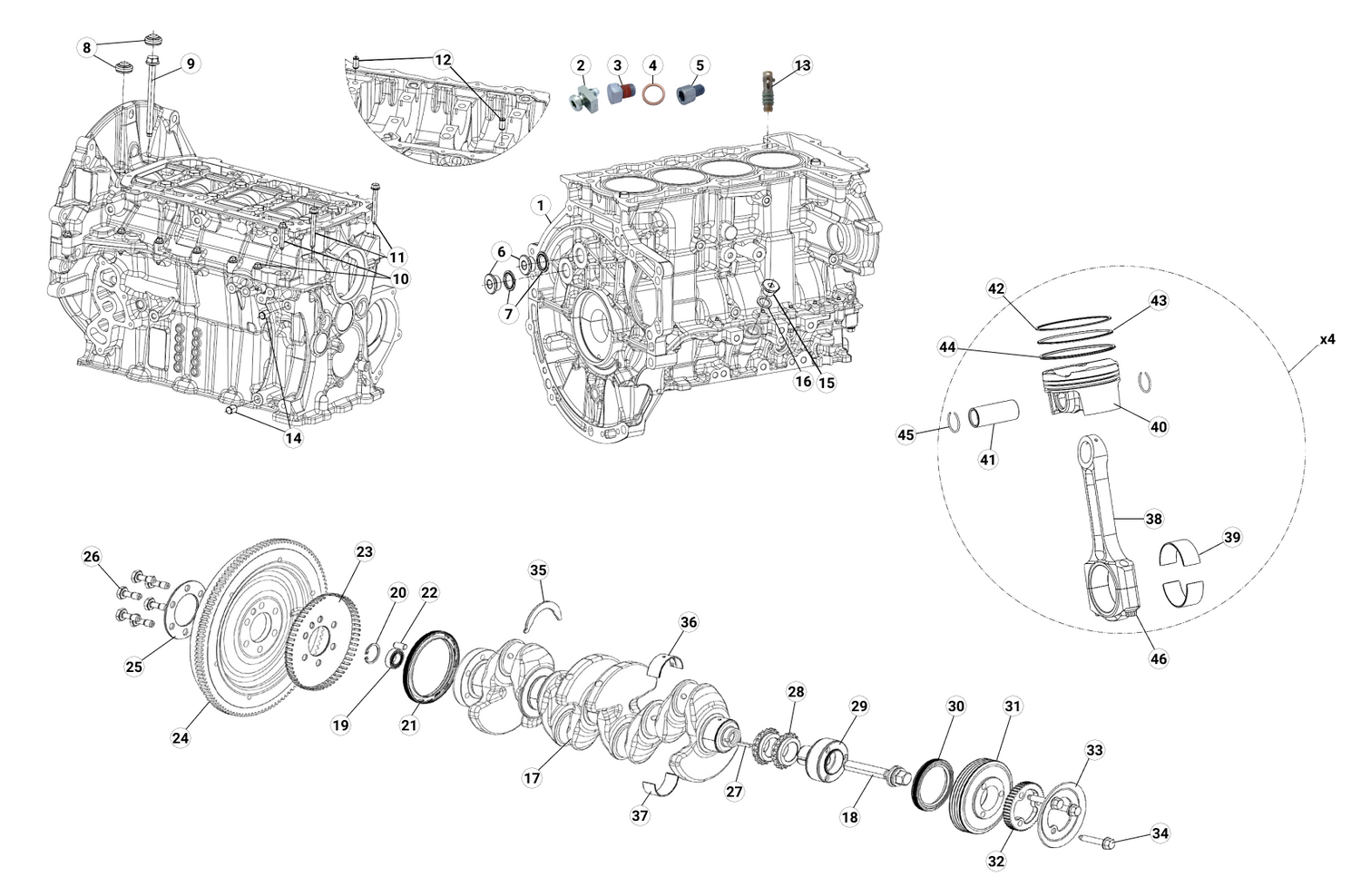 A11 Engine Block & Crankshaft Accessories