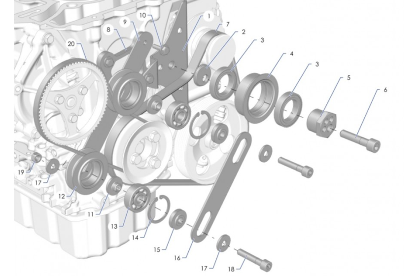A18 Engine Drive