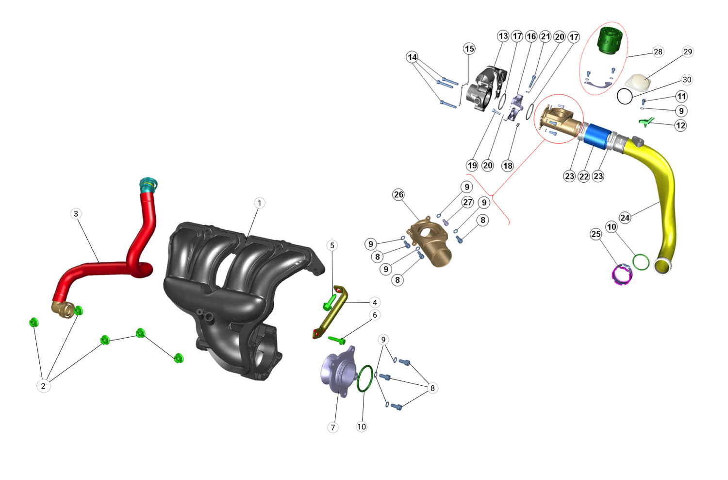 A21 Intake Manifold
