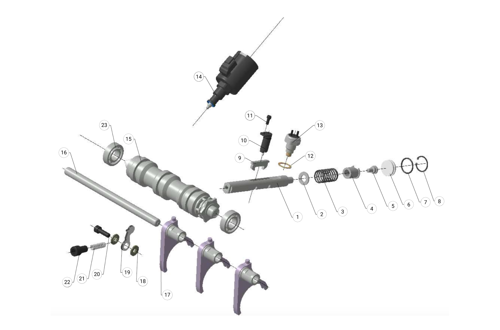 C235 - Selector Mechanism | Race and Rally