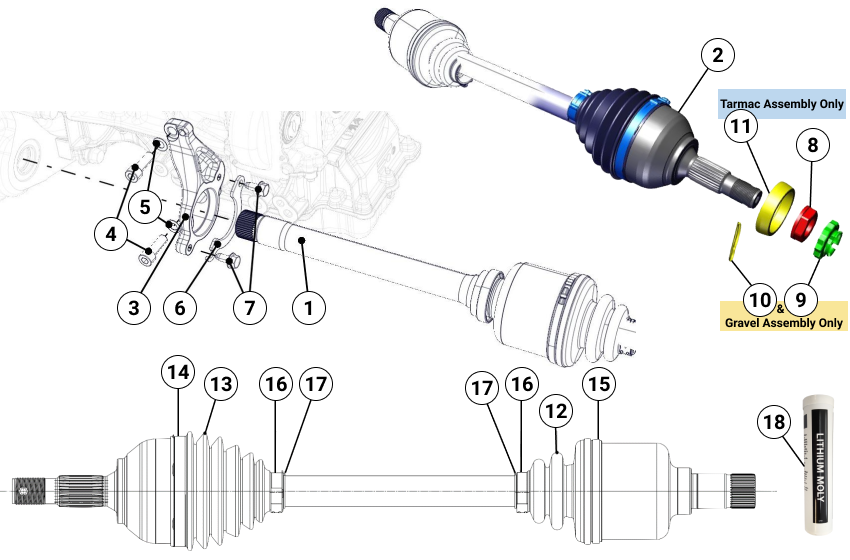 C71 - Driveshaft