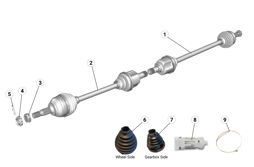 C71 Driveshaft