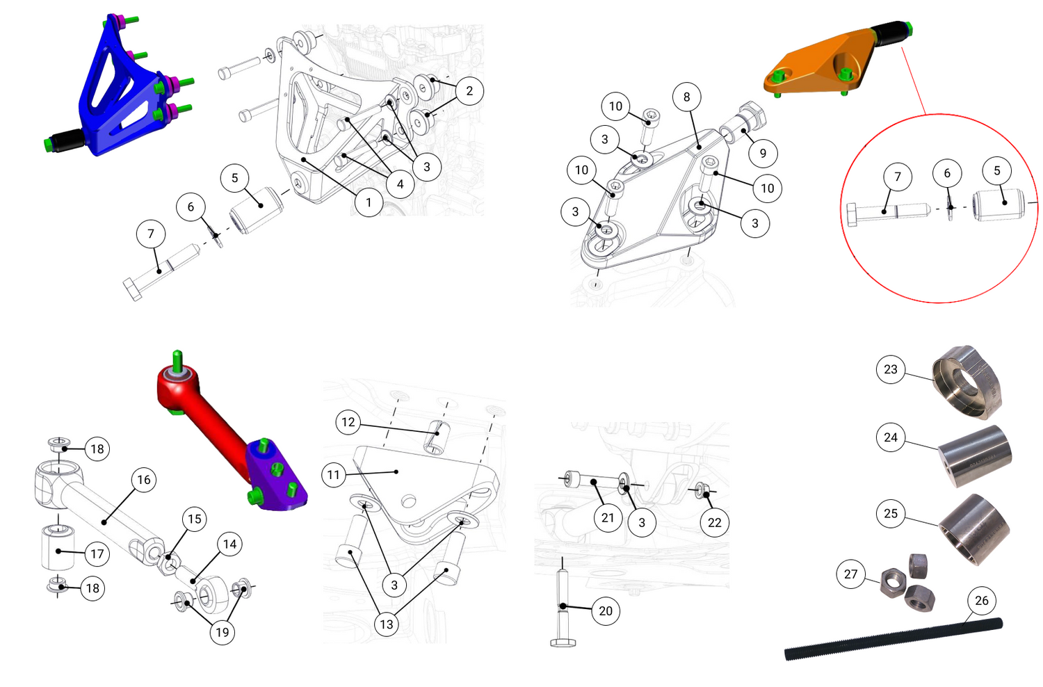 D11 - Engine & Gearbox Mounts