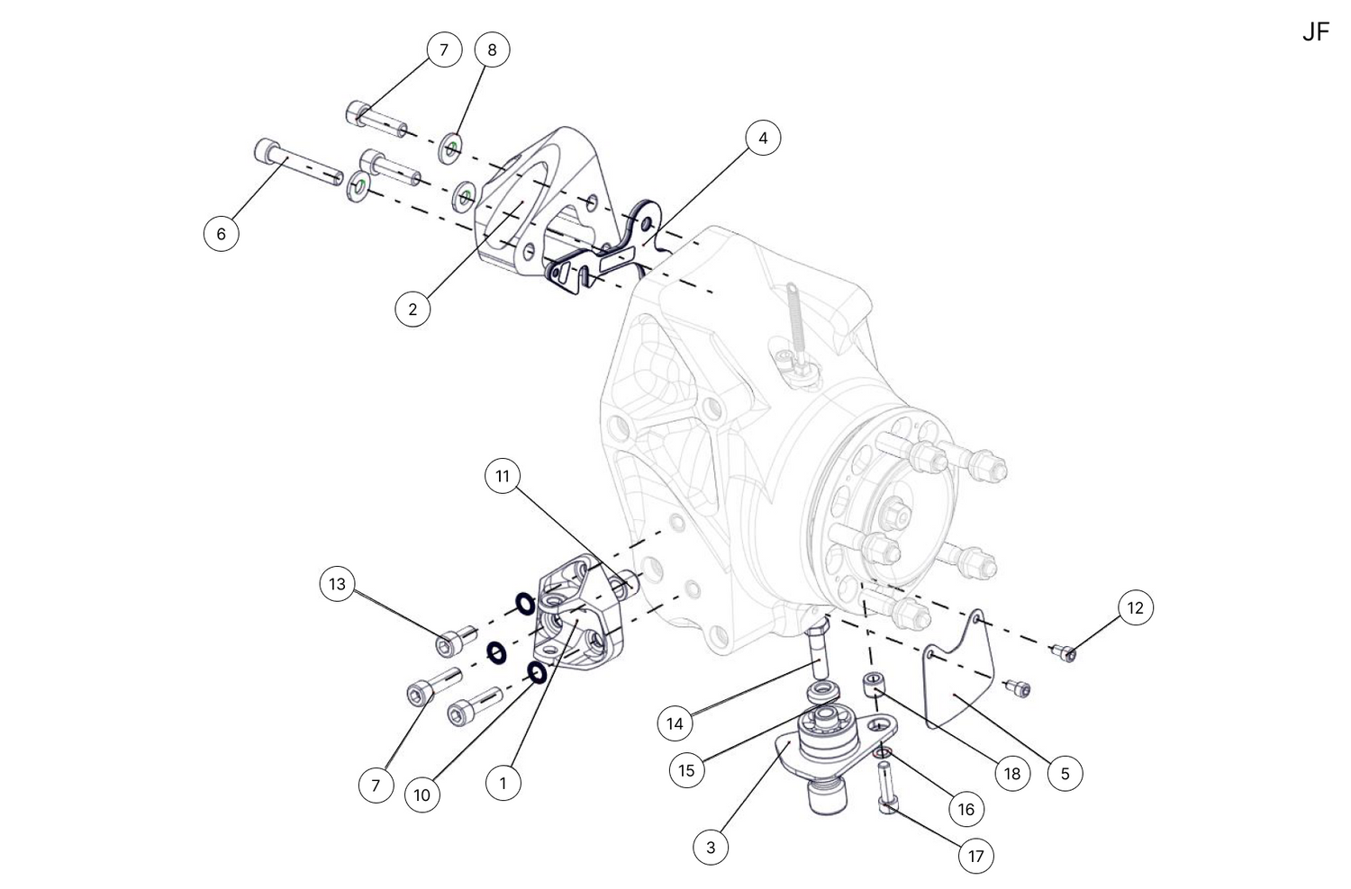 E13 - Front Upright - Gravel