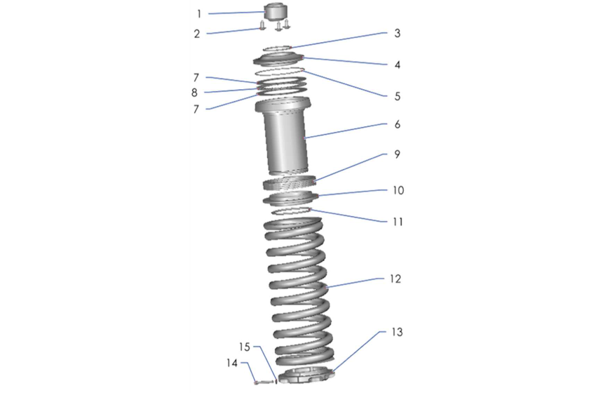 E14 Front Suspension - Spring