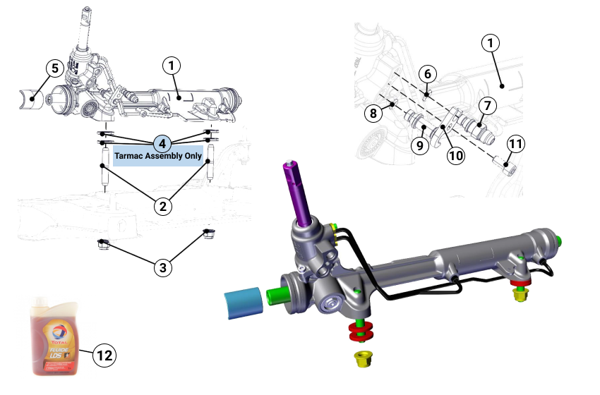 E41 - Steering Rack