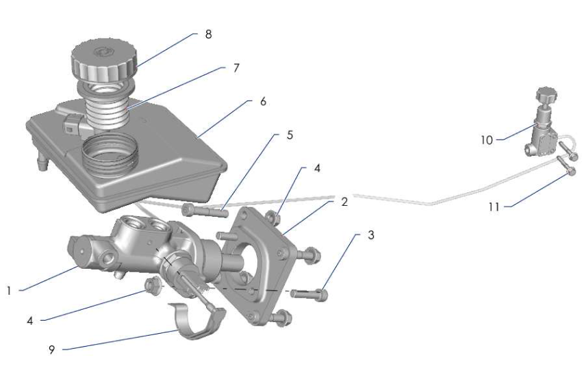 F63 Master Cylinder - Brake Limiter