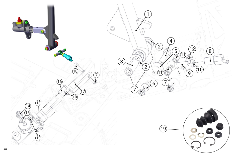 F71 - Handbrake Command