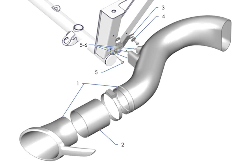 F21 Front Brake Cooling System