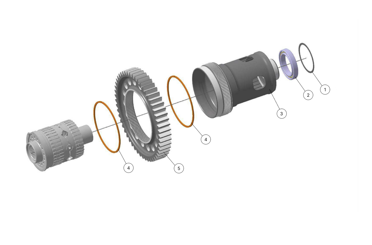 5A - Front Differential