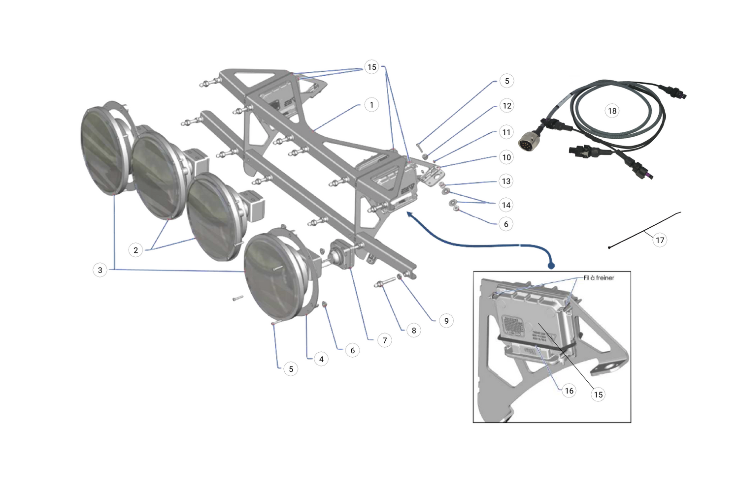 Lamp Pod Kit