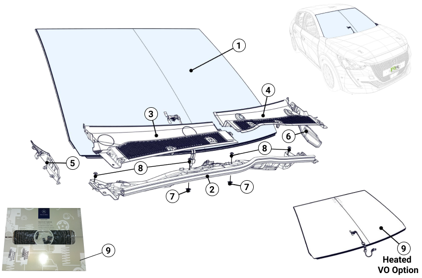 P1A - Windscreen