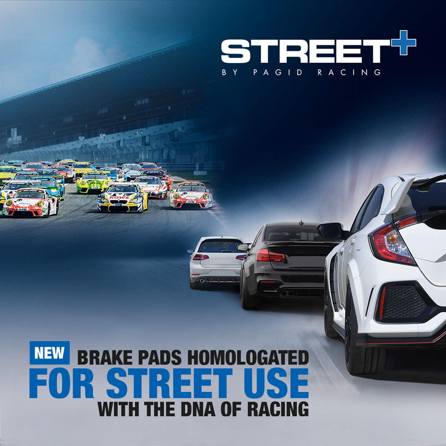 Pagid Street+ High Performance Brake Pads