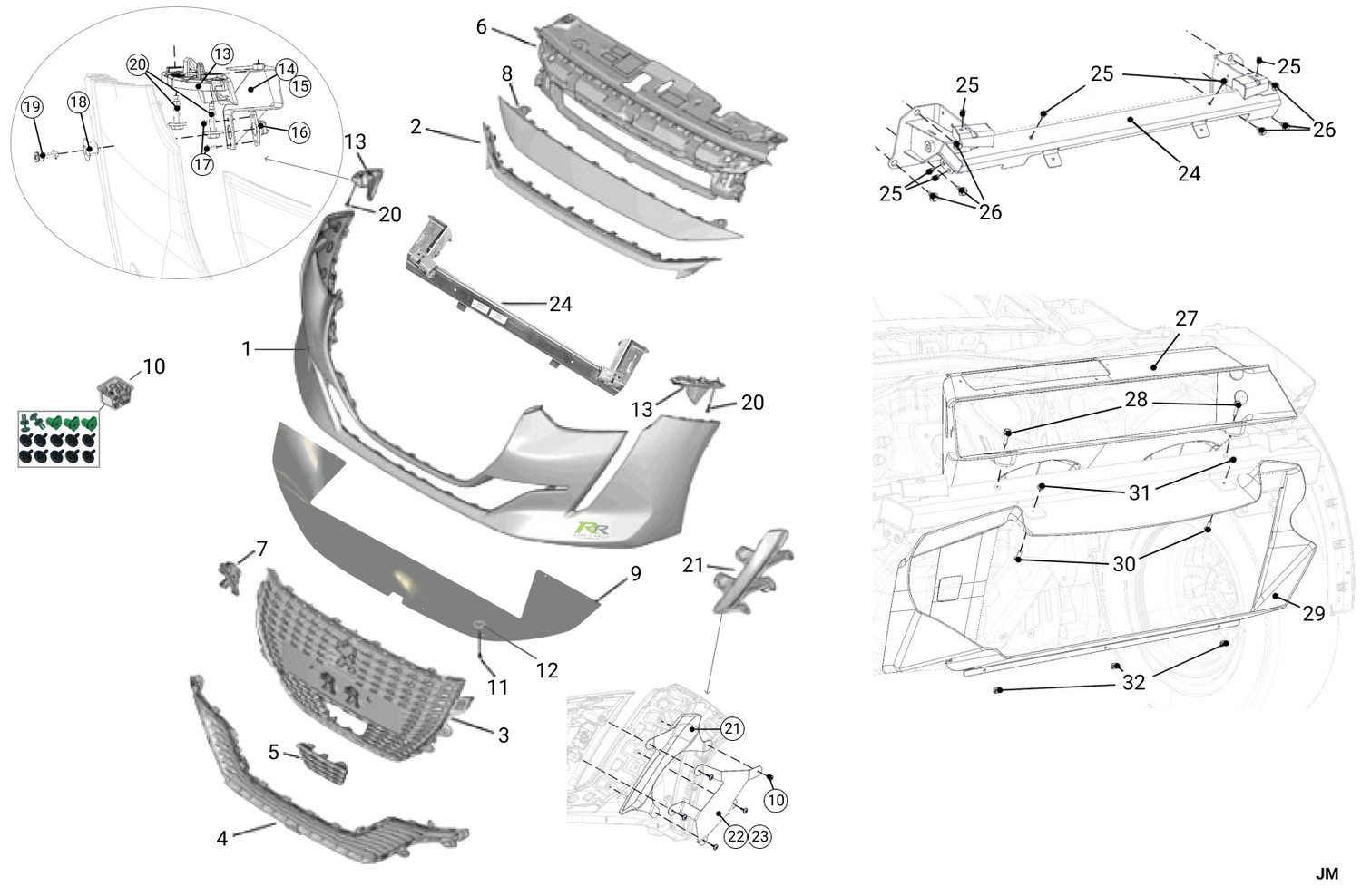 R1A - Front Bumper
