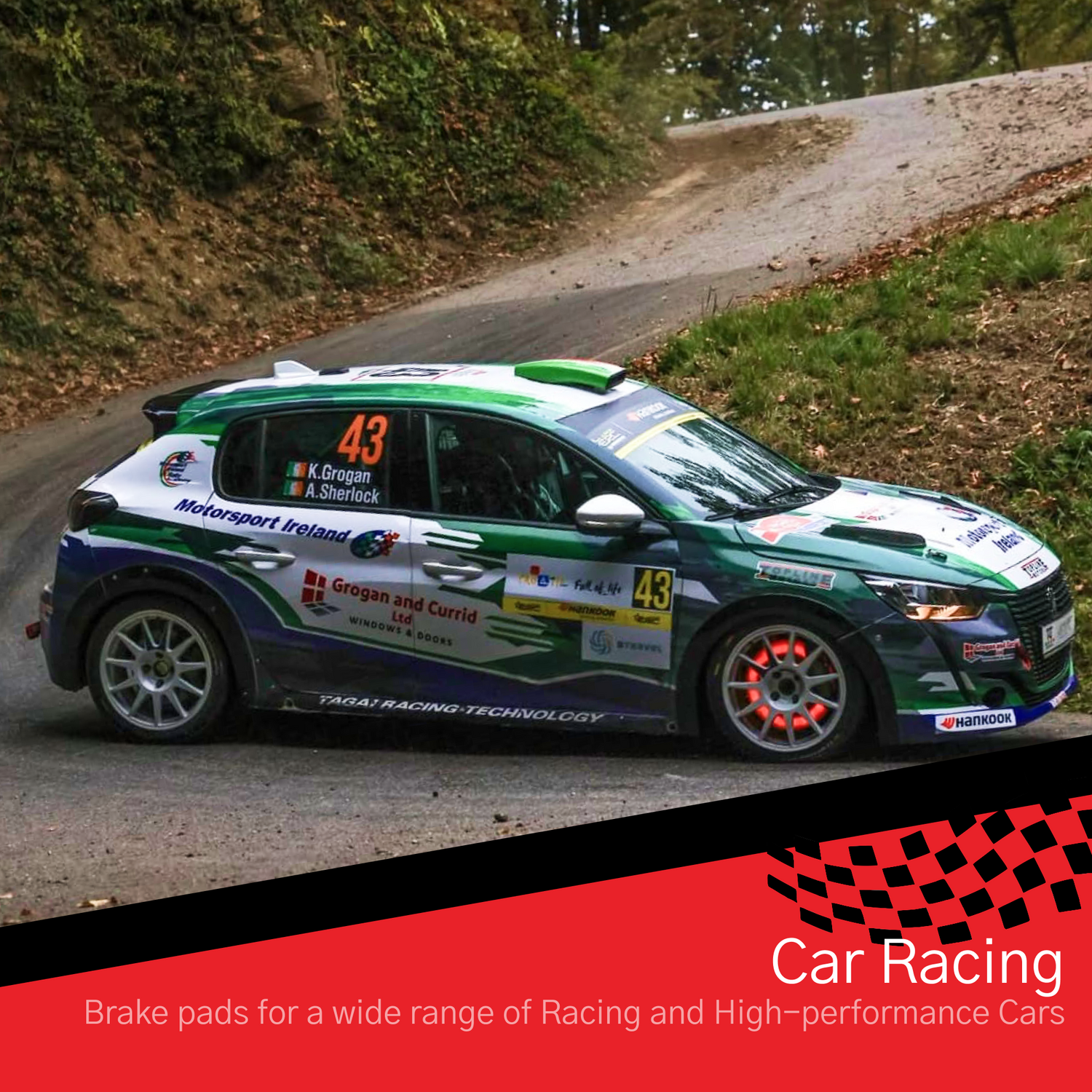 Car Racing Brake Pads