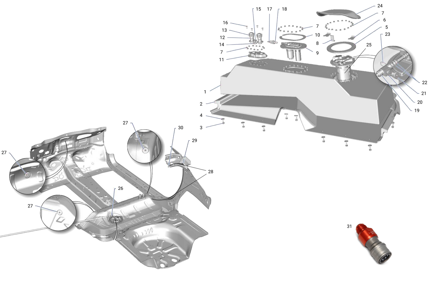 T4A Fuel Tank