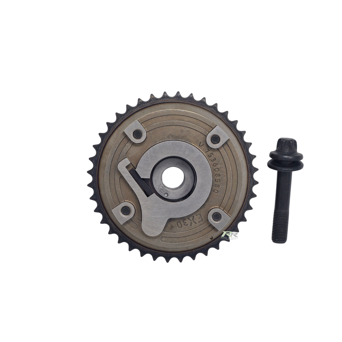 Exhaust camshaft sprocket and screw - Race and Rally