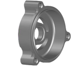 Oil filter support
